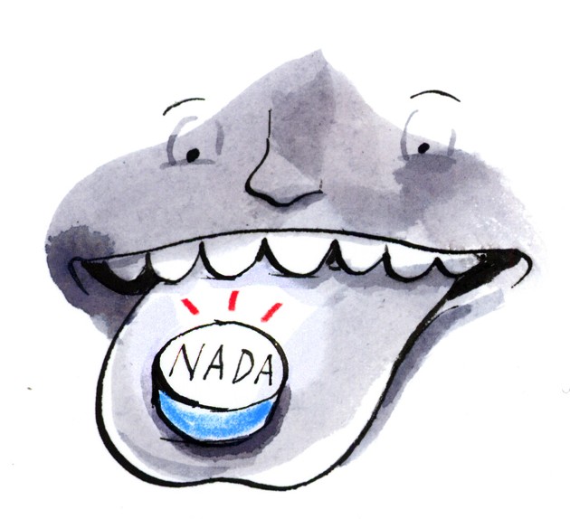 Cartoon image of smiling pill