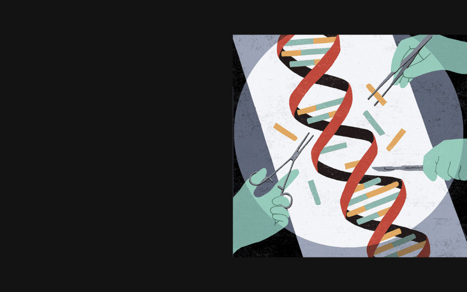 Creative image of CRISPR in Discover Magazine