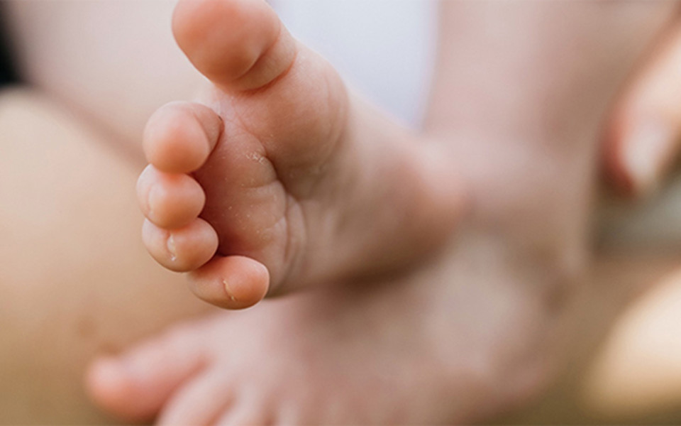 Image of baby's foot