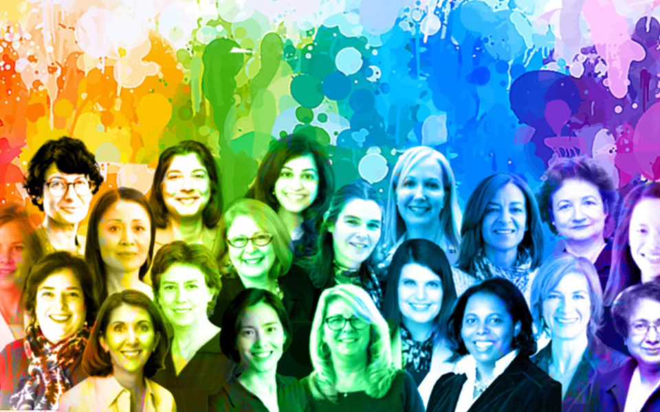 Image collage of women leaders in biopharma
